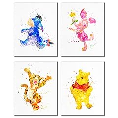 Winnie pooh watercolor for sale  Delivered anywhere in UK