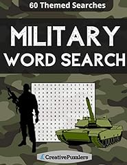 Military word search for sale  Delivered anywhere in USA 