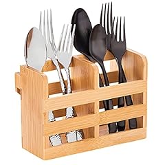 Bamboo utensil holder for sale  Delivered anywhere in USA 