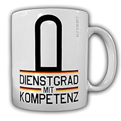 Tasse stabsunteroffizier diens gebraucht kaufen  Wird an jeden Ort in Deutschland