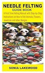 Needle felting guidebook for sale  Delivered anywhere in UK