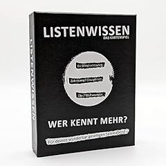 Listenwissen kennt teste gebraucht kaufen  Wird an jeden Ort in Deutschland