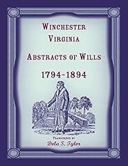 Winchester virginia abstracts d'occasion  Livré partout en France