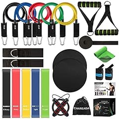 23 Pack Resistance Bands Set Workout Bands, 5 Stackable for sale  Delivered anywhere in USA 
