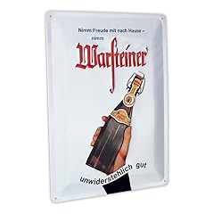 Warsteiner blechschild freude gebraucht kaufen  Wird an jeden Ort in Deutschland