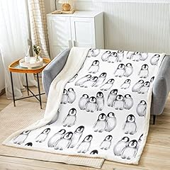 Penguin throw blanket for sale  Delivered anywhere in USA 
