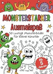 Monsterstarker ausmalspaß lus gebraucht kaufen  Wird an jeden Ort in Deutschland
