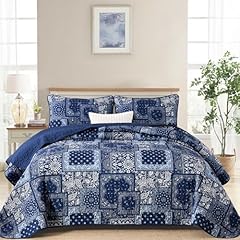 Cottolester blue patchwork for sale  Delivered anywhere in USA 
