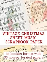 Vintage christmas sheet for sale  Delivered anywhere in UK