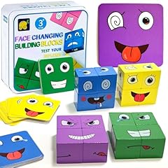 Holzwürfel puzzle face gebraucht kaufen  Wird an jeden Ort in Deutschland