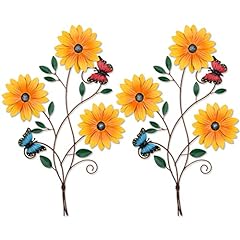 Metal sunflower decor for sale  Delivered anywhere in USA 