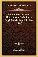 Monumenti inediti illustrazion usato  Spedito ovunque in Italia 
