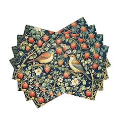 Strawberry placemats set for sale  Delivered anywhere in USA 