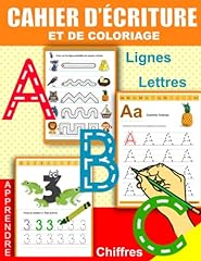 Cahier ecriture coloriage d'occasion  Livré partout en France