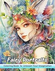 Fairy portraits coloring for sale  Delivered anywhere in UK