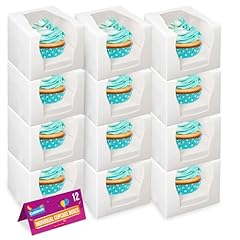 12pk white cupcake for sale  Delivered anywhere in UK