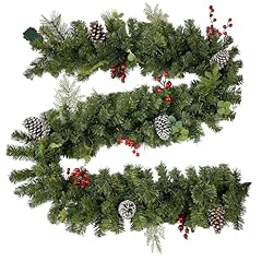 Prelit christmas garland for sale  Delivered anywhere in USA 