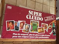 Jeu super cluedo d'occasion  Livré partout en France