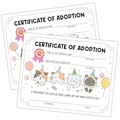 Pet certificates adoption for sale  Delivered anywhere in USA 