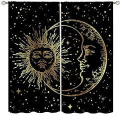 Sun moon curtains for sale  Delivered anywhere in USA 