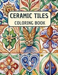 Ceramic tiles coloring for sale  Delivered anywhere in USA 