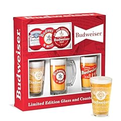 Budweiser deluxe glass for sale  Delivered anywhere in USA 