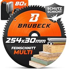 Baubeck sägeblatt 254x30 gebraucht kaufen  Wird an jeden Ort in Deutschland