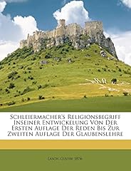 Schleiermacher religionsbegrif gebraucht kaufen  Wird an jeden Ort in Deutschland