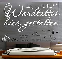 Sprüche wandtattoo selber gebraucht kaufen  Wird an jeden Ort in Deutschland