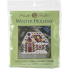 Gingerbread cottage beaded for sale  Delivered anywhere in USA 