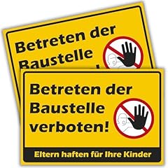 Stück betreten baustelle gebraucht kaufen  Wird an jeden Ort in Deutschland