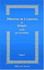 Mémoires casanova seingalt d'occasion  Livré partout en France