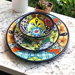 Piece talavera dinnerware for sale  Delivered anywhere in USA 