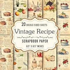 Vintage recipe scrapbook for sale  Delivered anywhere in UK