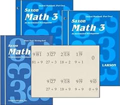 Saxon math 3rd for sale  Delivered anywhere in USA 