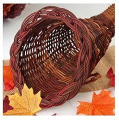 Thanksgiving wicker cornucopia for sale  Delivered anywhere in USA 