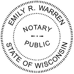 Round notary stamp for sale  Delivered anywhere in USA 