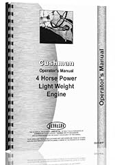 Cushman engine operators for sale  Delivered anywhere in USA 