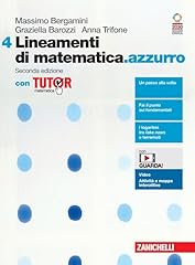 Lineamenti matematica.azzurro. usato  Spedito ovunque in Italia 