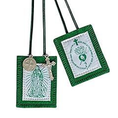 Scapulars catholic green for sale  Delivered anywhere in USA 