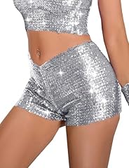 Sequin shorts women for sale  Delivered anywhere in UK