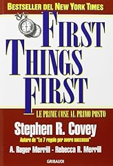 First things first. usato  Spedito ovunque in Italia 