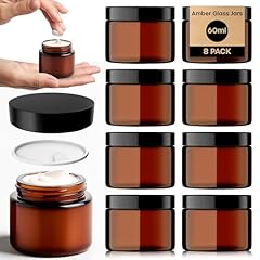 Amber glass jars for sale  Delivered anywhere in UK