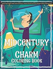 Midcentury charm coloring for sale  Delivered anywhere in USA 