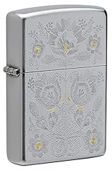 Zippo painted floral for sale  Delivered anywhere in USA 