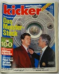 Kicker sportmagazin vom gebraucht kaufen  Wird an jeden Ort in Deutschland