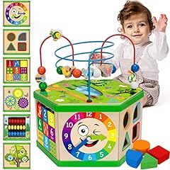Wooden activity cube for sale  Delivered anywhere in USA 