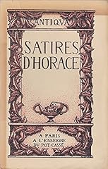 Satires. traduit latin d'occasion  Livré partout en France