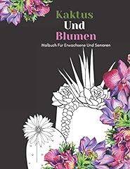 Kaktus blumen malbuch gebraucht kaufen  Wird an jeden Ort in Deutschland
