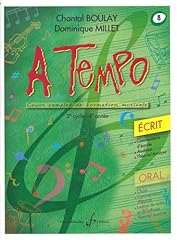 Tempo partie ecrite d'occasion  Livré partout en France